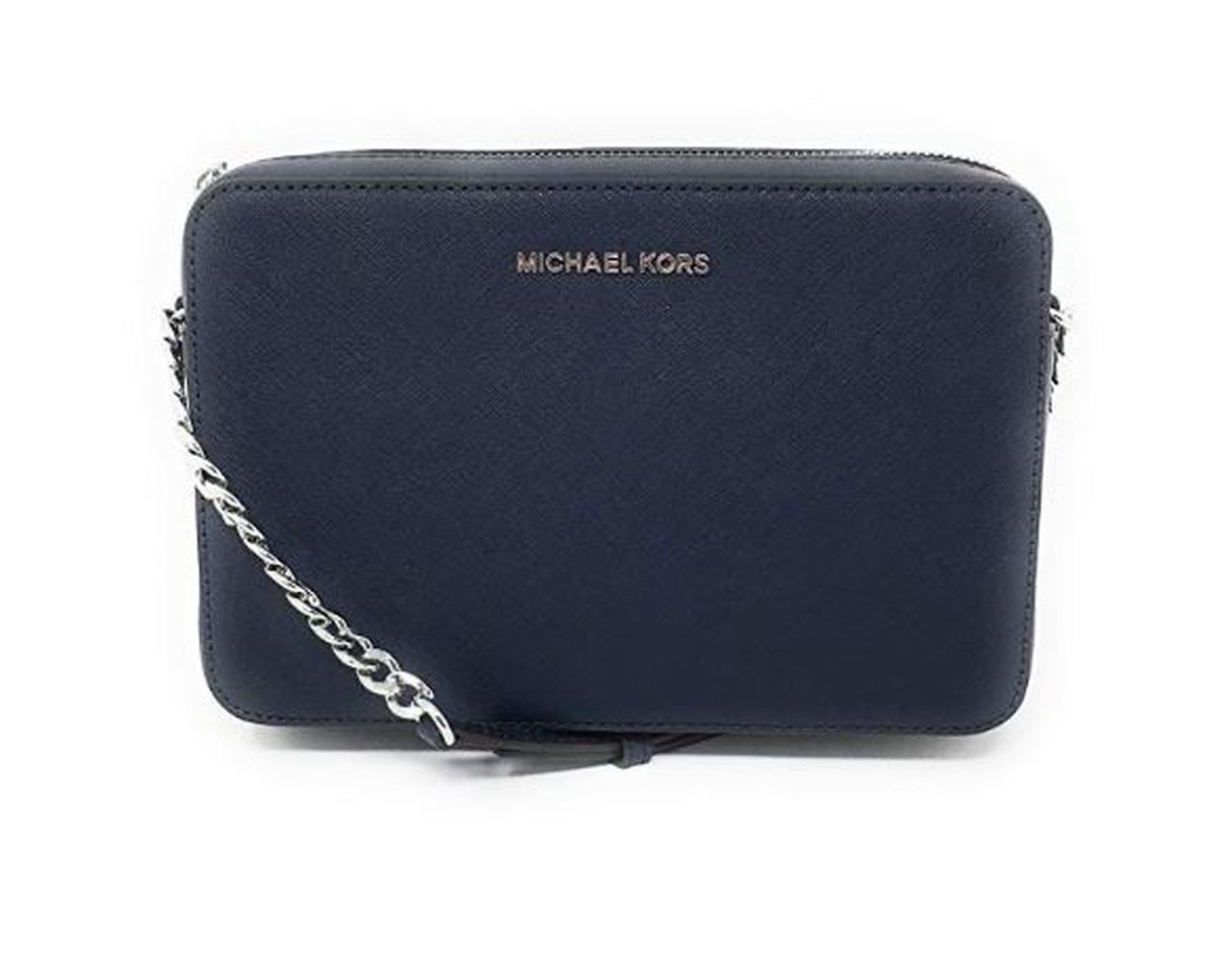 Michael Kors Women's Jet Set Item Large East West Crossbody Bag, Navy 35F8STTC9L