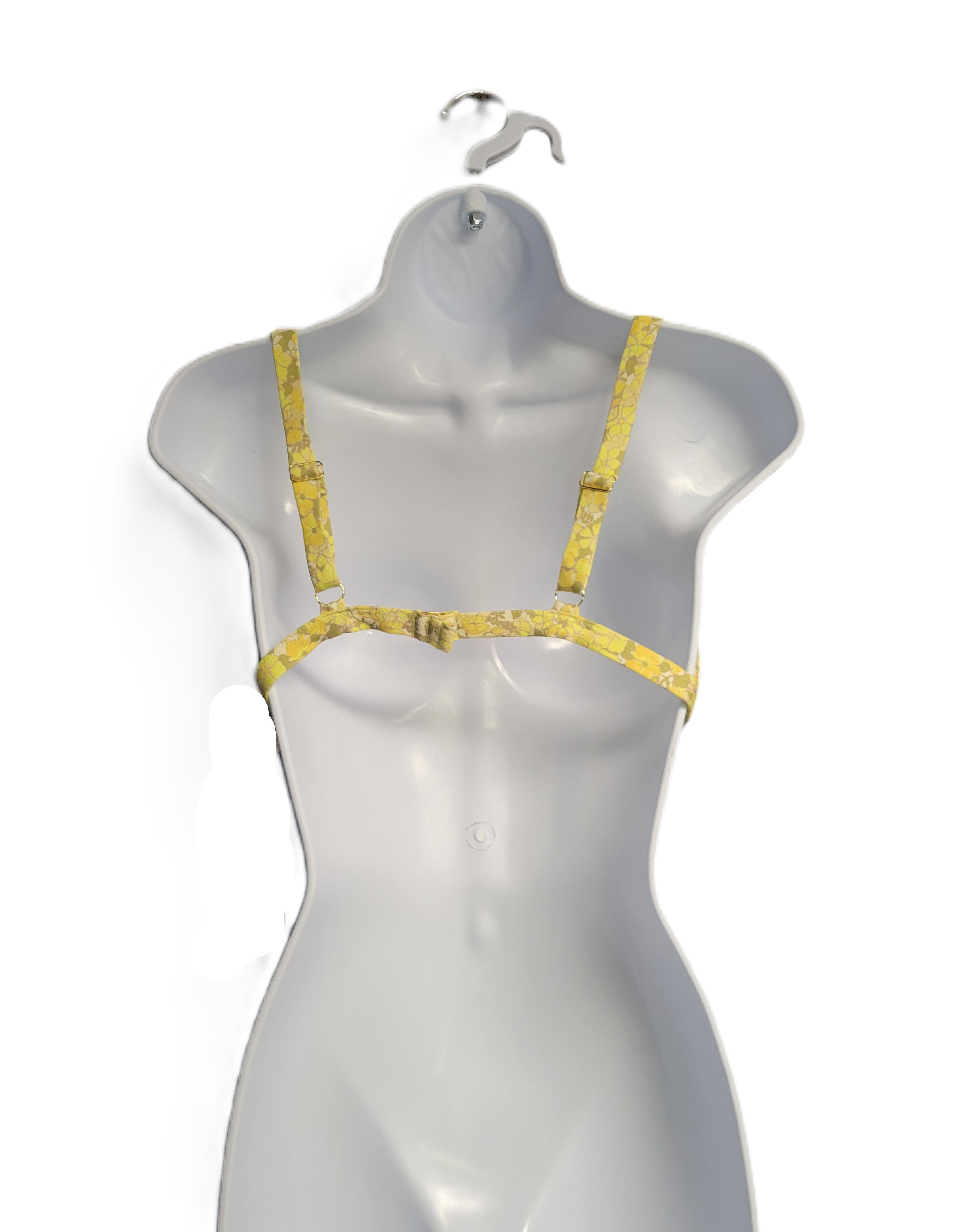 Volcom Everything Bud Halter in Citron Size Large