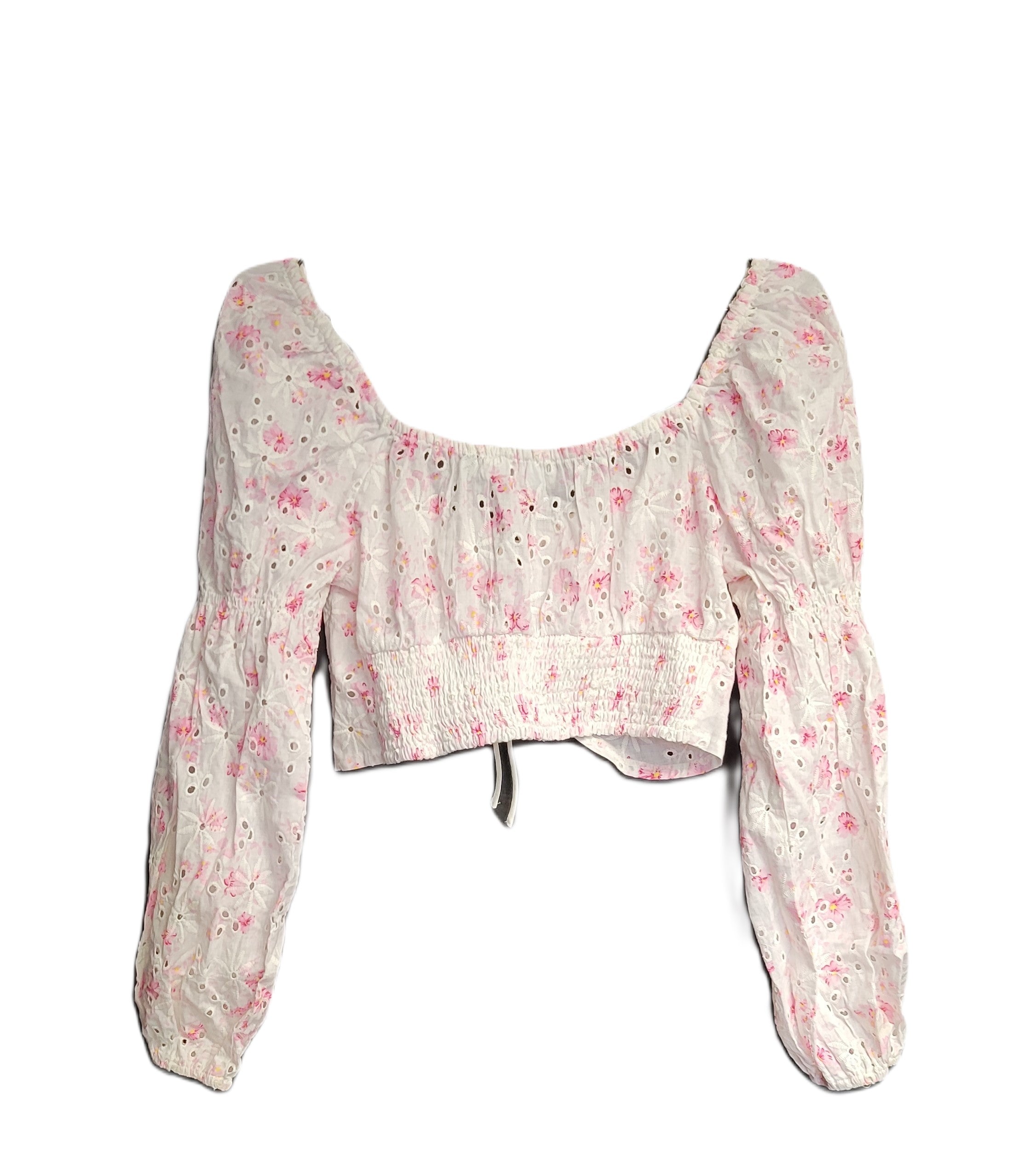 ASTR the Label Valo Top in Pink Floral Size Small