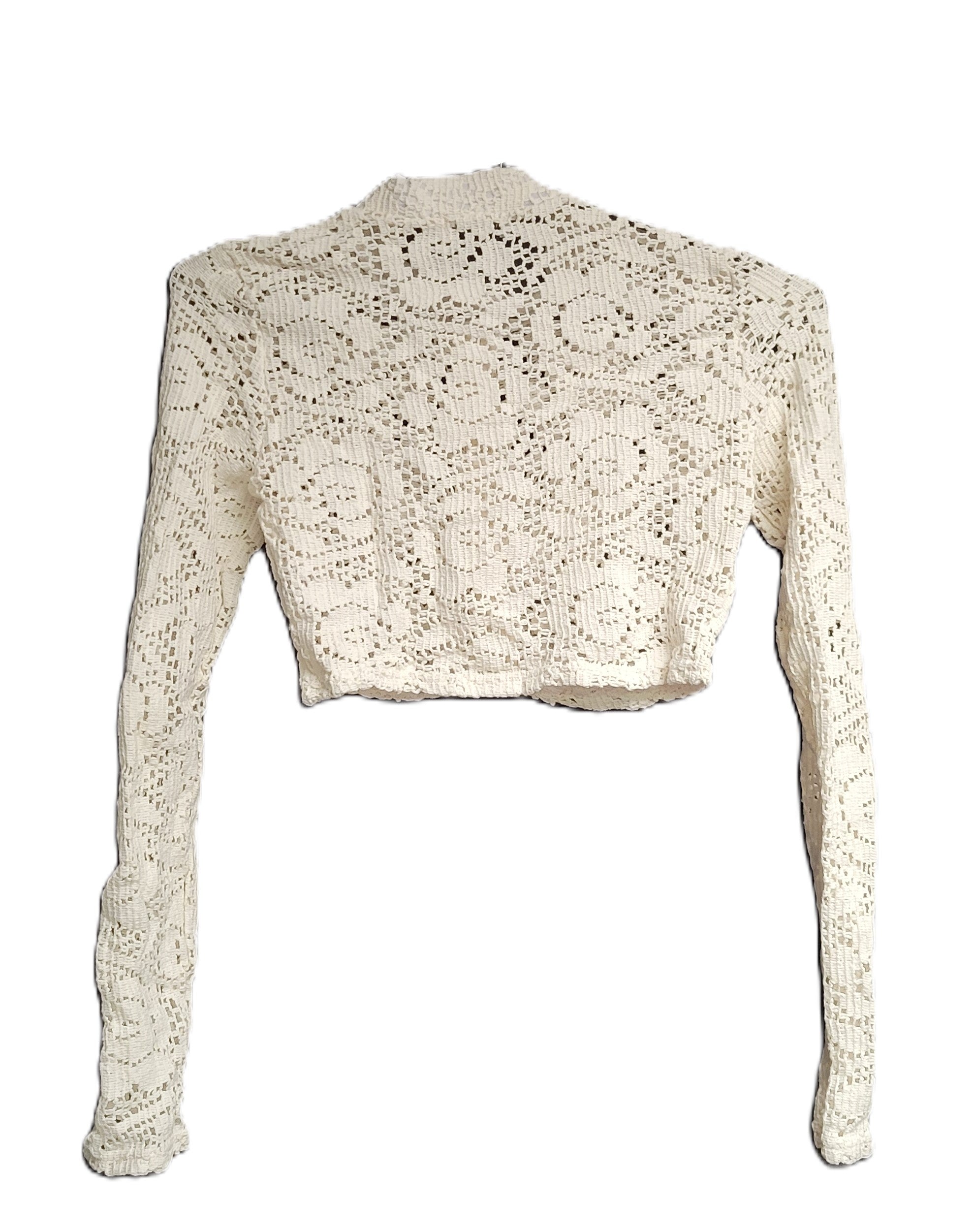 Musier Paris Ipatt Top in Ivory Size 34/2