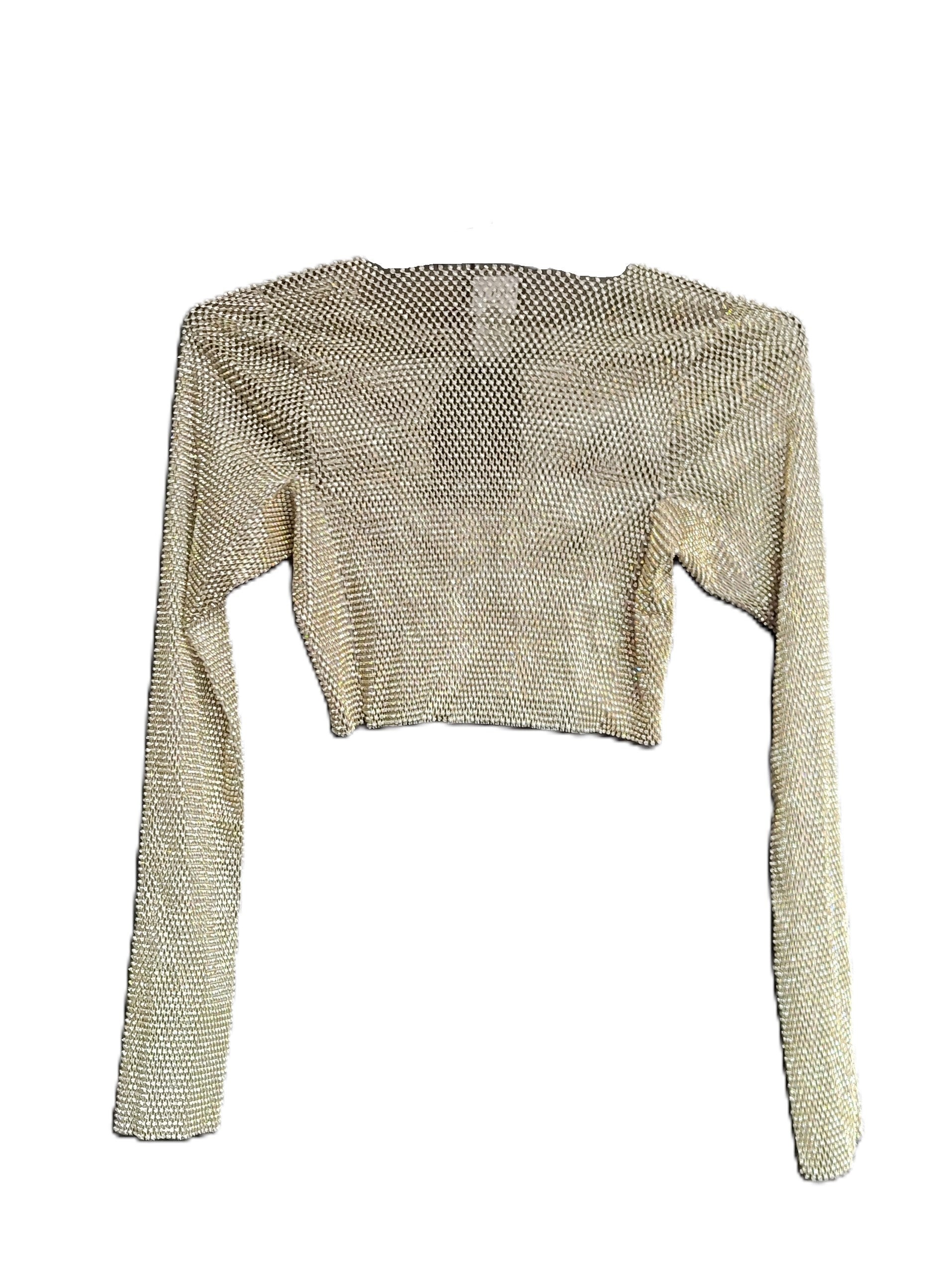 Santa Brands x REVOLVE Long Sleeve Crop Top in Golden Size XS/S