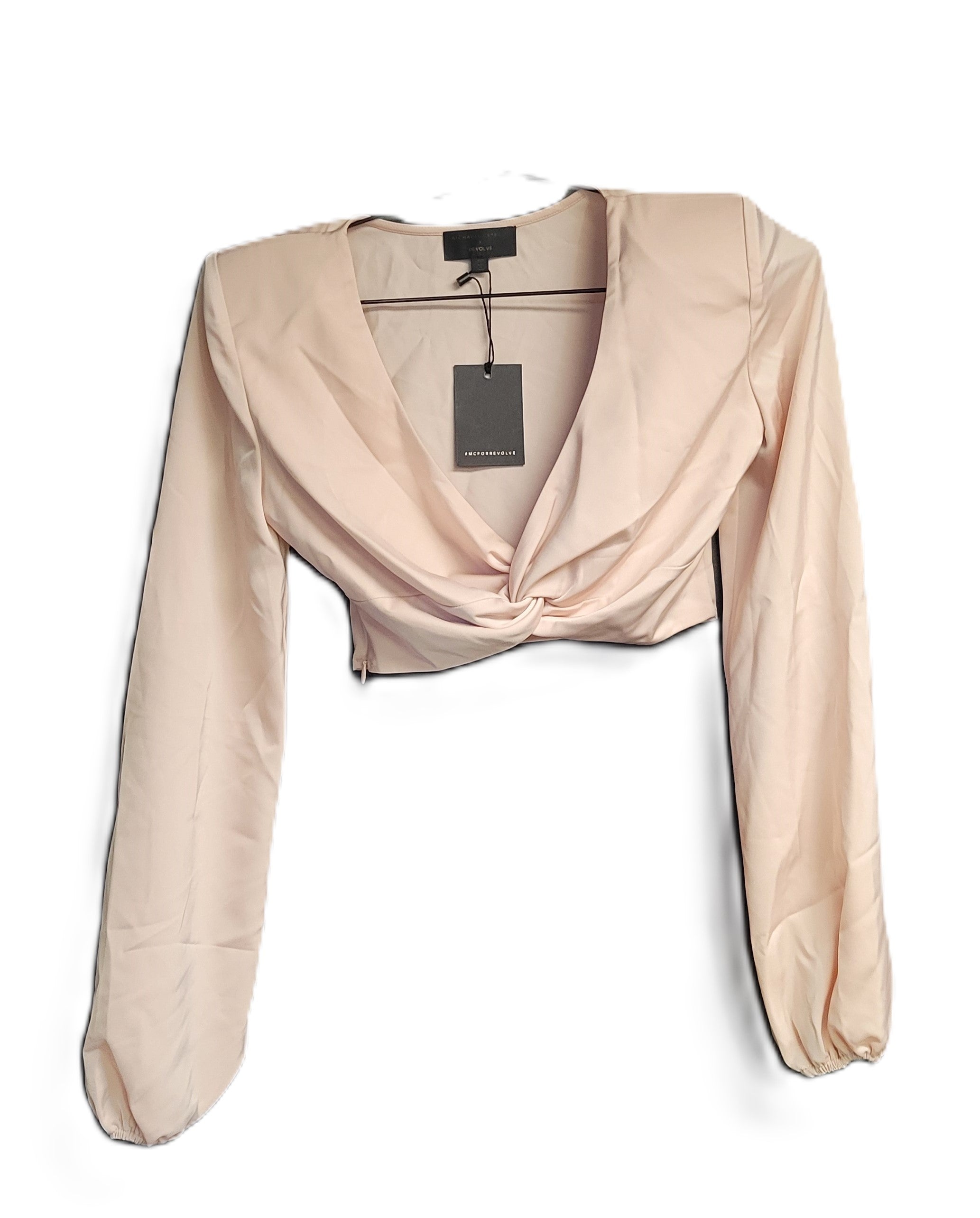 Michael Costello x REVOLVE Julieta Top in Blush Size XX-Small