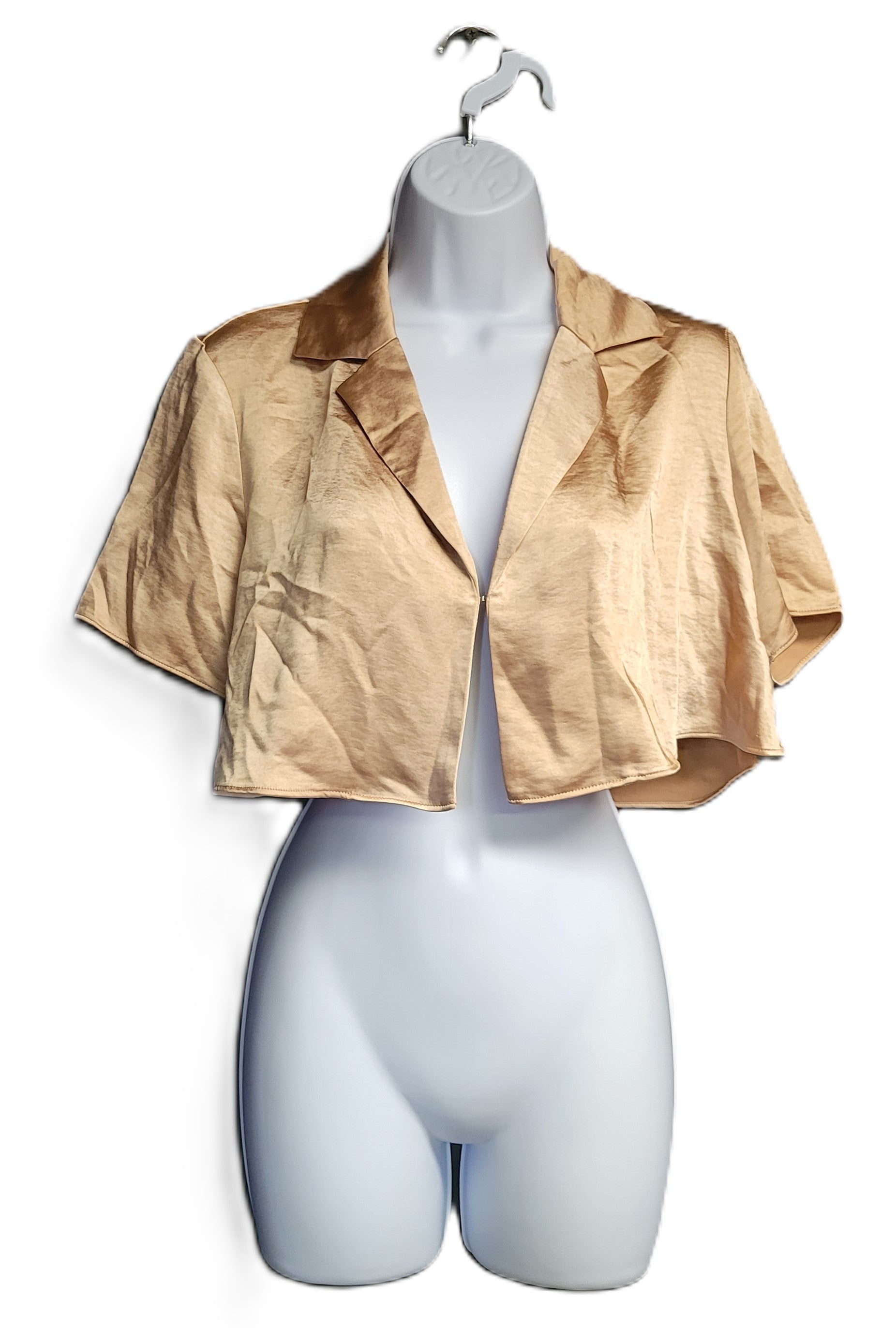 L'Academie Freja Top in Champagne Size Small