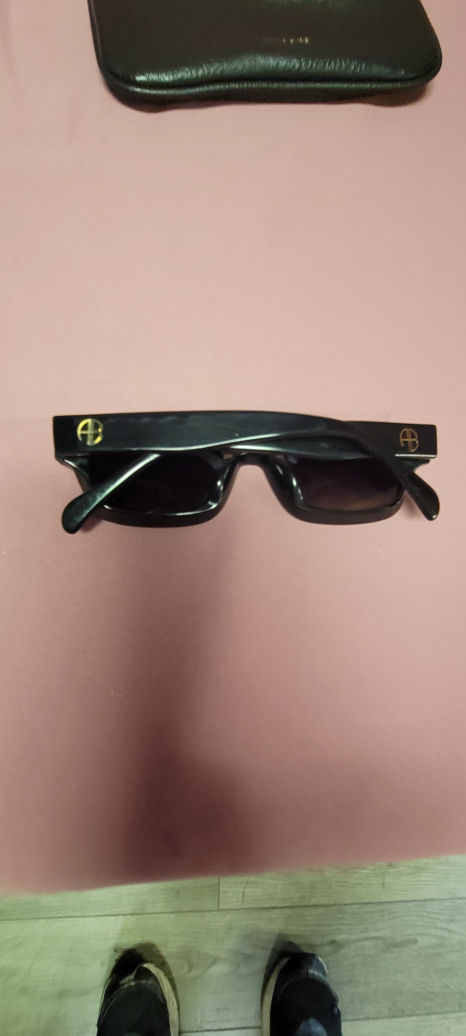 ANINE BING Otis Sunglasses in Black