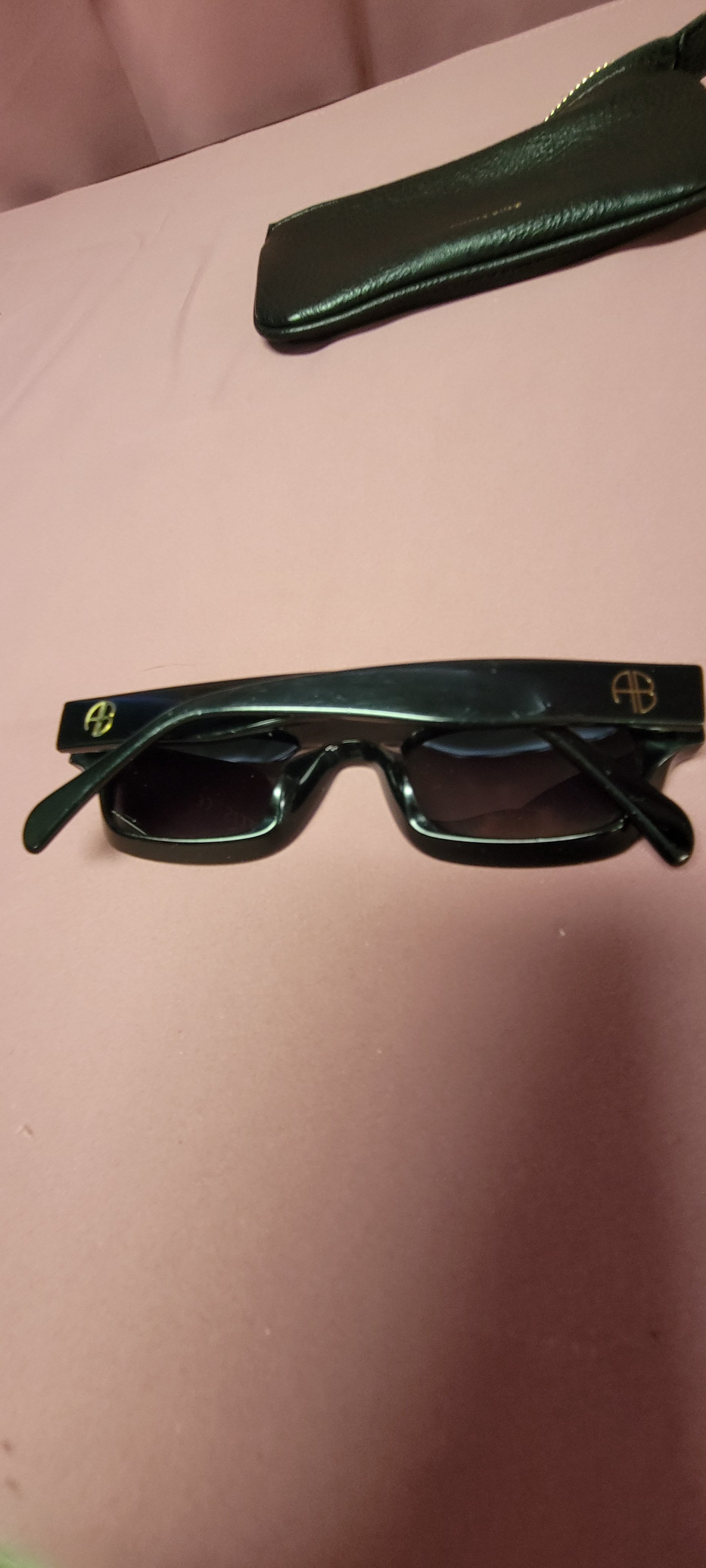 ANINE BING Otis Sunglasses in Black