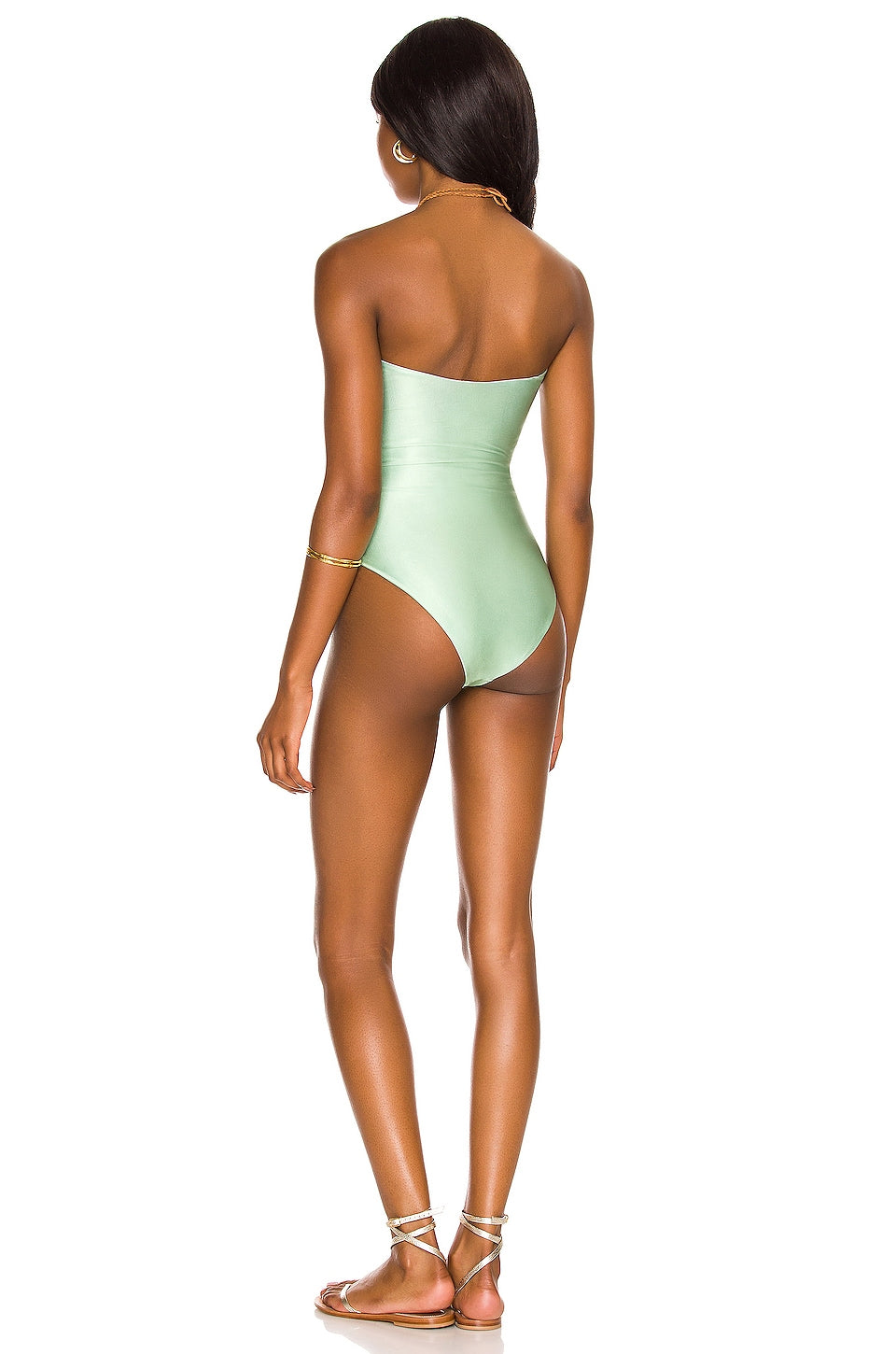 Baobab Ola One Piece in Matcha Mix Size Medium