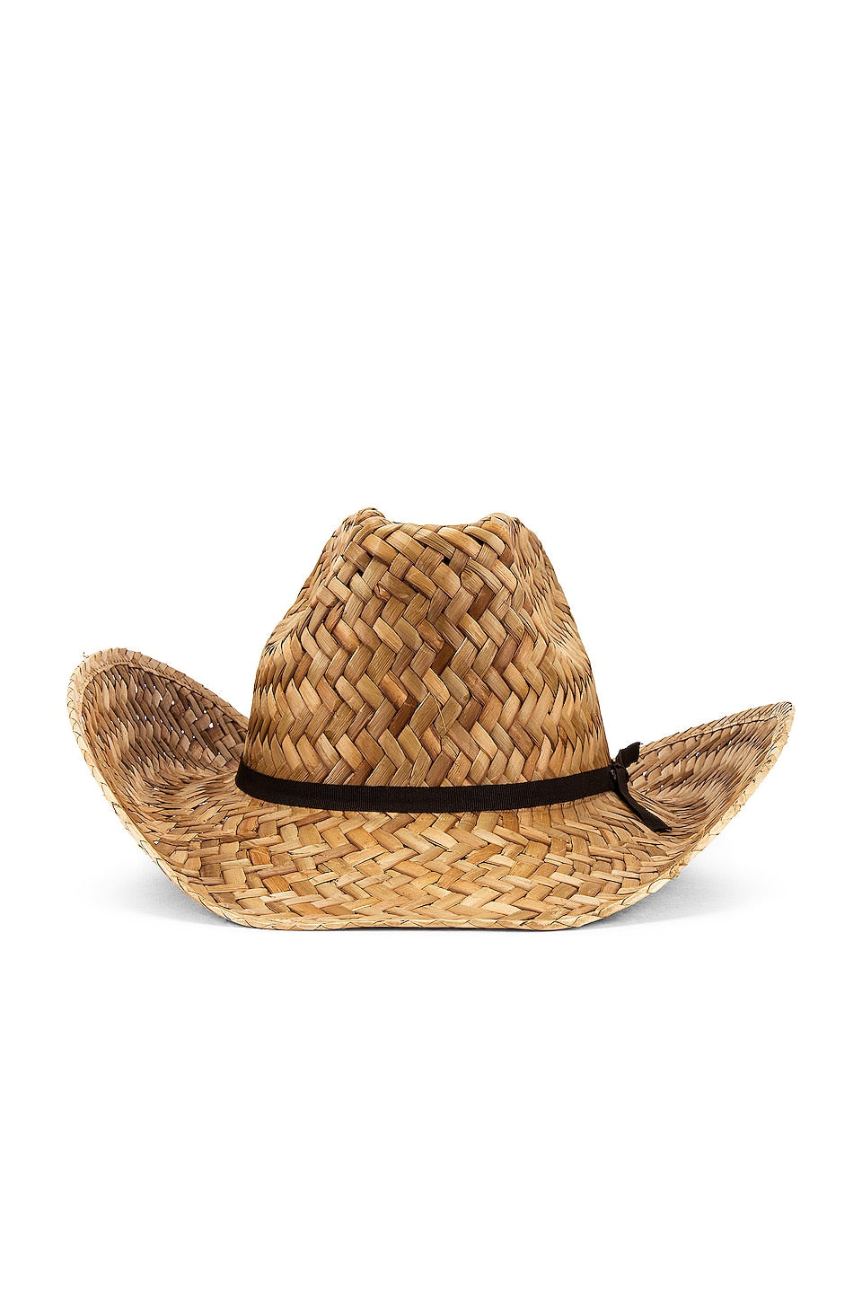 Brixton Houston Straw Cowboy Hat in Natural WOMEN'S SIZE L/XL