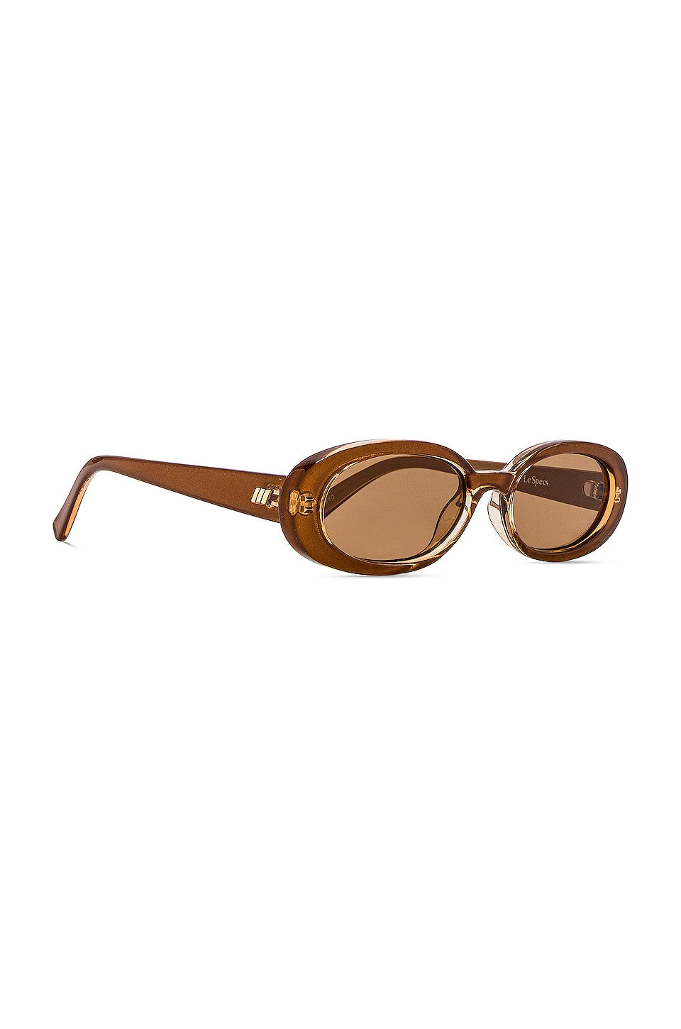 Le Specs Outta Love Sunglasses in Caramel