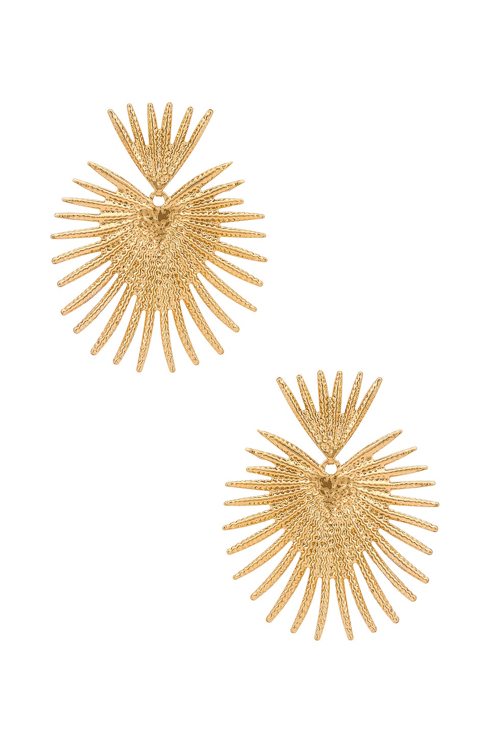 SHASHI Throne Earring in Gold