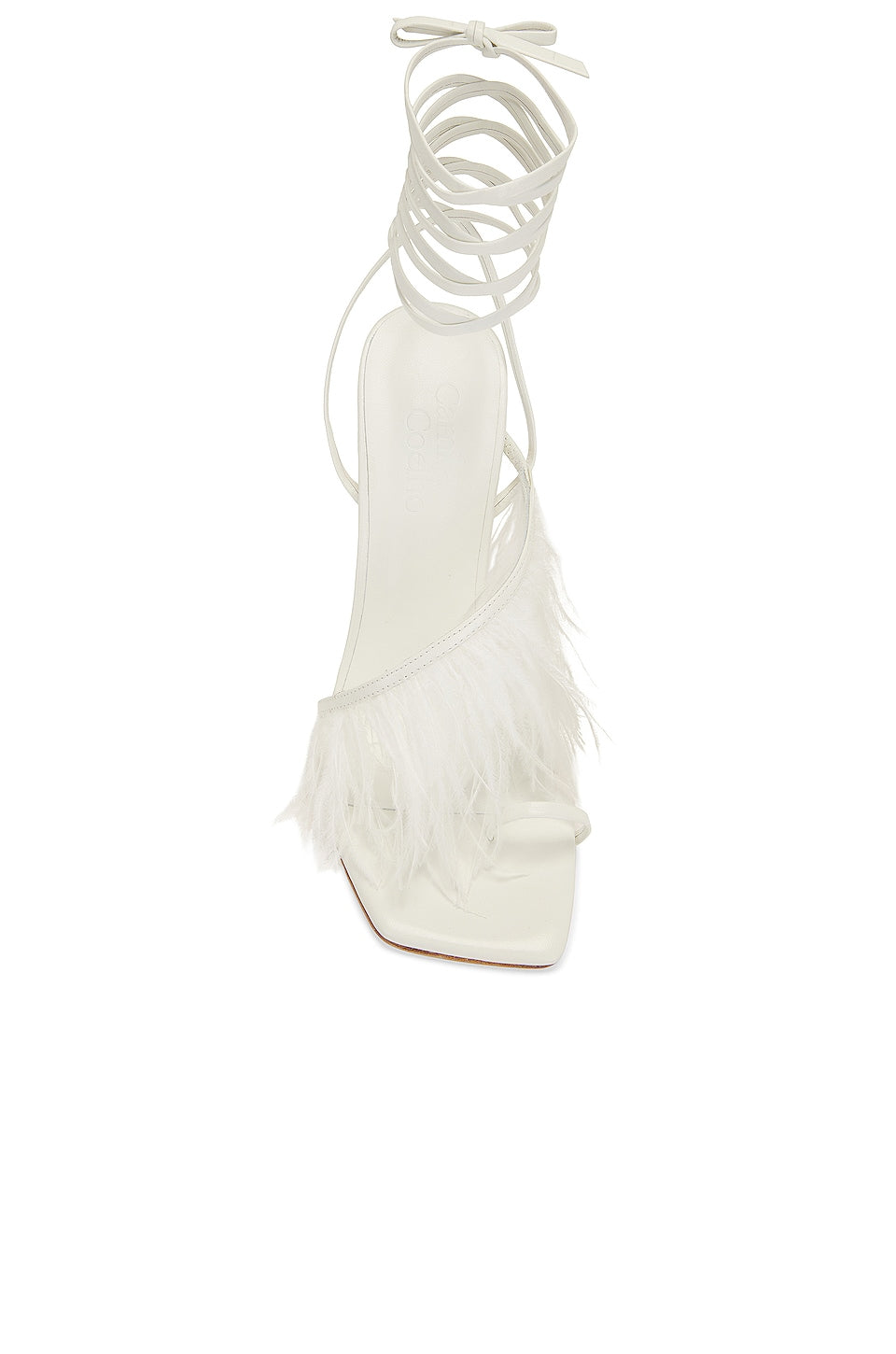 Camila Coelho Minka Heel in White SIZE 8