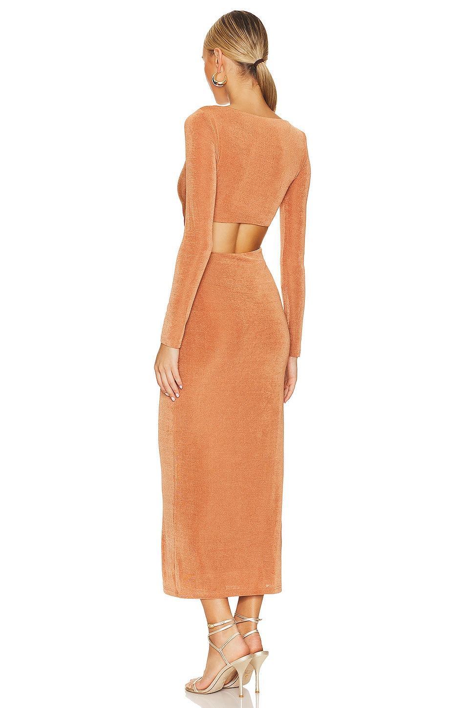 Significant Other Rosie Dress in Caramel SIZE SMALL